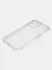 Красный чехол силиконовый Realme C35 (Реалми С35) с защитой камеры, матовый