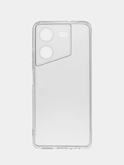 Чехол силиконовый Tecno Pova 5 (Техно Пова 5) цветной, с дополнительной защитой камеры
