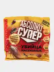 Абсолют Супер средство от тараканов, муравьев, клопов, блох, насекомых порошок дуст