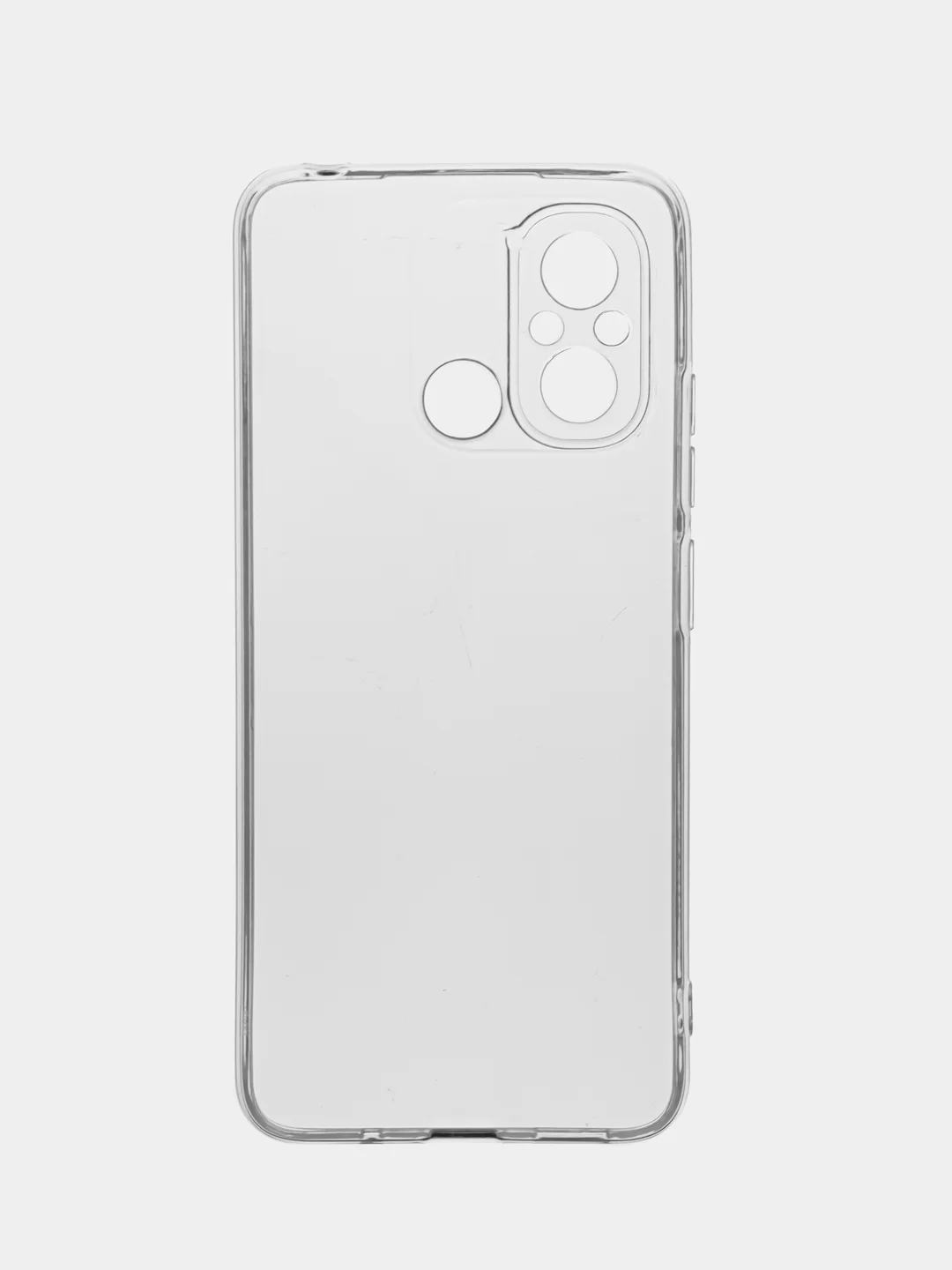 Чехол силиконовый Xiaomi Redmi 12 C (Сяоми Редми 12 С), матовый, с защитой камер