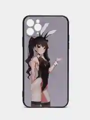 Коралловый чехол для iPhone 15/14/13/12/11/Pro/Max/Plus/Mini/Xr/X/Xs с принтом, девушки, тянки аниме