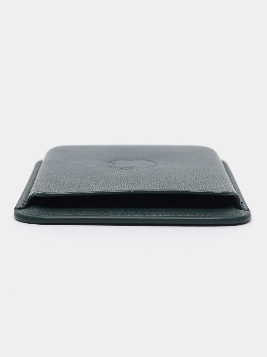 Зеленый картхолдер на iPhone, с поддержкой MagSafe Leather Wallet