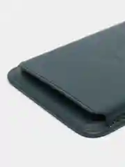 Зеленый картхолдер на iPhone, с поддержкой MagSafe Leather Wallet