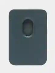 Зеленый картхолдер на iPhone, с поддержкой MagSafe Leather Wallet
