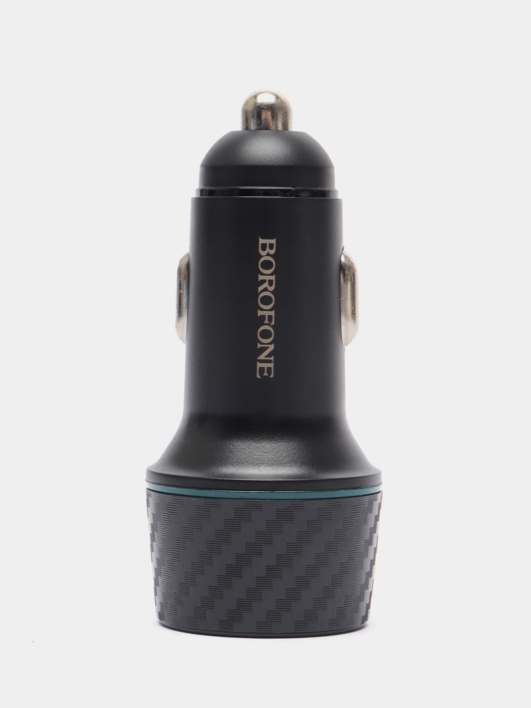 Черный автомобильное зарядное устройство Borofone BZ21, PD30W, QC 3.0, 2 USB