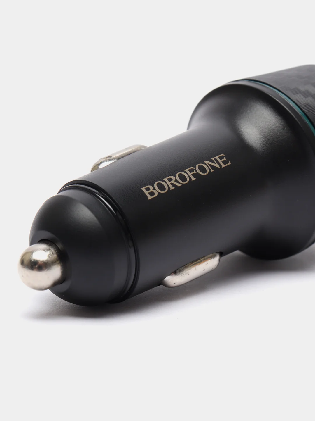 Черный автомобильное зарядное устройство Borofone BZ21, PD30W, QC 3.0, 2 USB