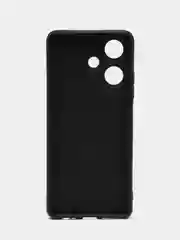 Серебряный силиконовый чехол для Infinix Hot 30, с принтом, с рисунком (Инфиникс Хот 30)