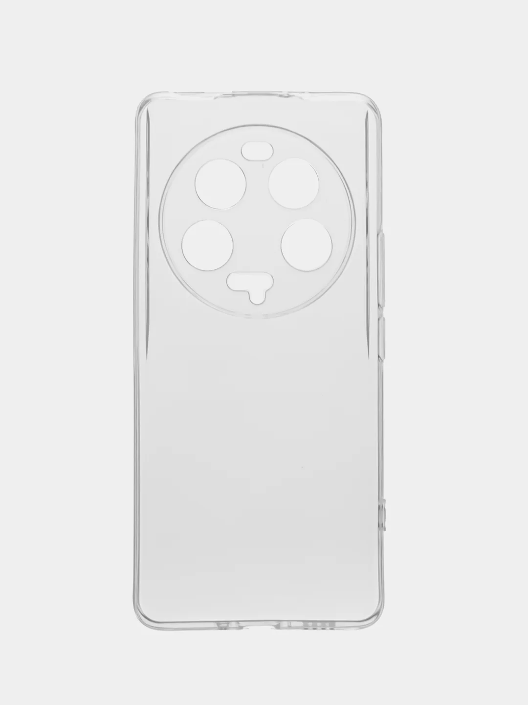 Прозрачный силиконовый чехол BROSCORP для Xiaomi 13 Ultra, с защитой камер и от прилипания