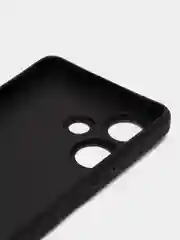Синий меланж силиконовый чехол для Infinix Hot 30, с принтом, с рисунком (Инфиникс Хот 30)