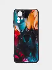 Фиолетовый чехол для Xiaomi Redmi Note 12S, с принтом, с рисунком (Сяоми Редми Нот 12С)