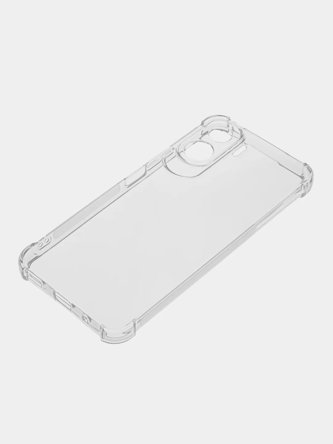 Прозрачный противоударный чехол BROSCORP для Honor 90 Lite, X50i силиконовый, с усиленными углами