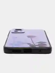 Серебряный чехол для Xiaomi Redmi Note 12S, с принтом, с рисунком (Сяоми Редми Нот 12С)