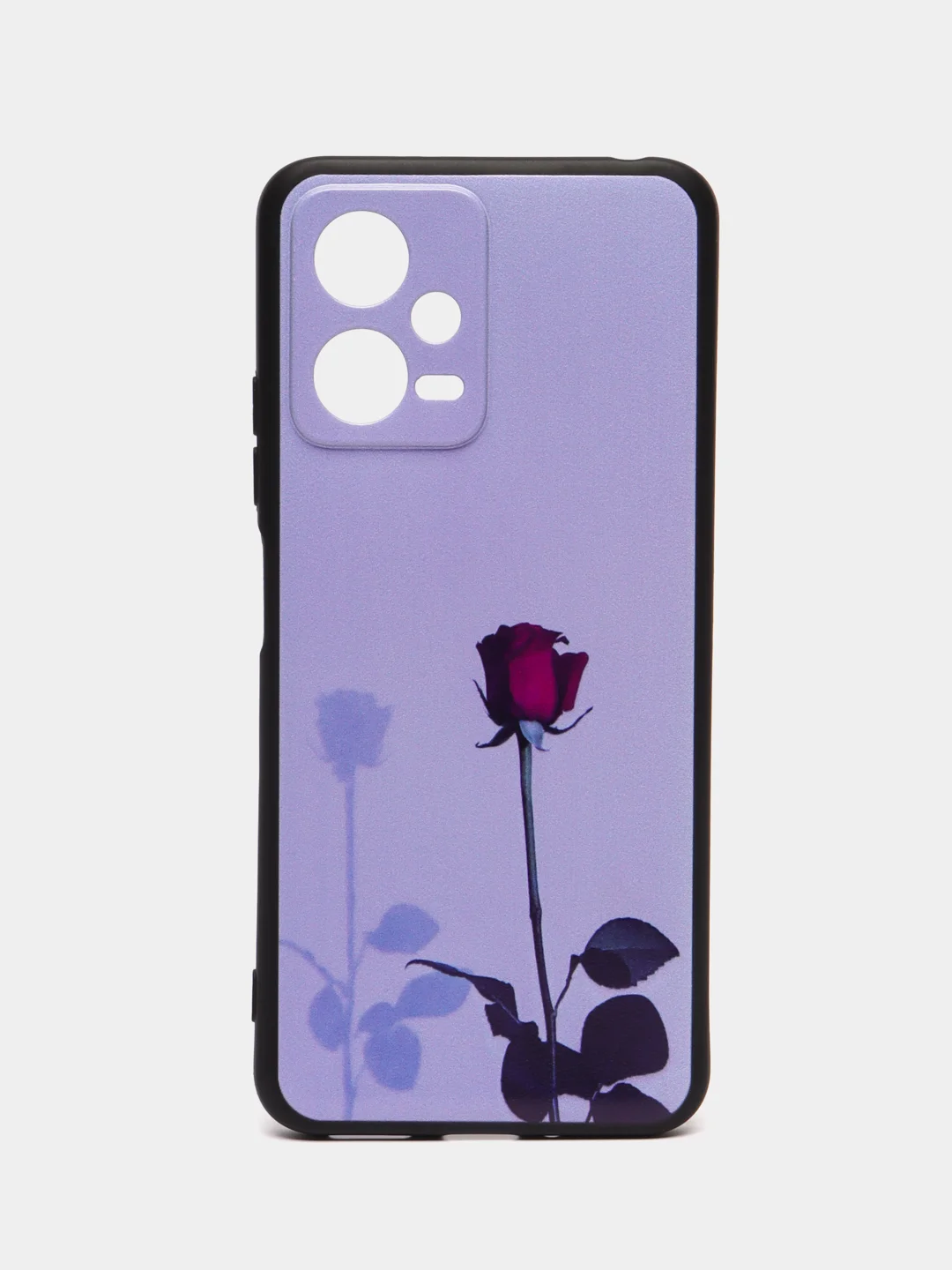 Серебряный силиконовый чехол для Xiaomi Note 12 5G / POCO X5 5G (Сяоми Нот 12 5 Джи / Поко Х5), с принтом, с рисунком