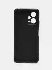 Серебряный силиконовый чехол для Xiaomi Note 12 5G / POCO X5 5G (Сяоми Нот 12 5 Джи / Поко Х5), с принтом, с рисунком