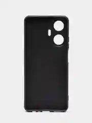 Серебряный чехол для Realme C55 (Реалми С55), с принтом, с рисунком