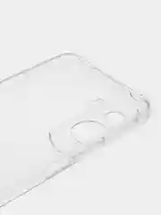 Прозрачный силиконовый чехол BROSCORP для Honor 90 Lite, X50i с защитой камер и от прилипания