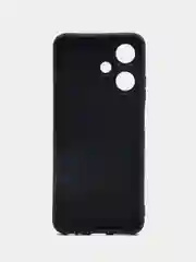 Фиолетовый чехол на Infinix Hot 30 Play / Инфиникс Хот 30 Плей прозрачный, с рисунком, защита камеры