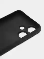 Фиолетовый чехол на Infinix Hot 30 Play / Инфиникс Хот 30 Плей прозрачный, с рисунком, защита камеры