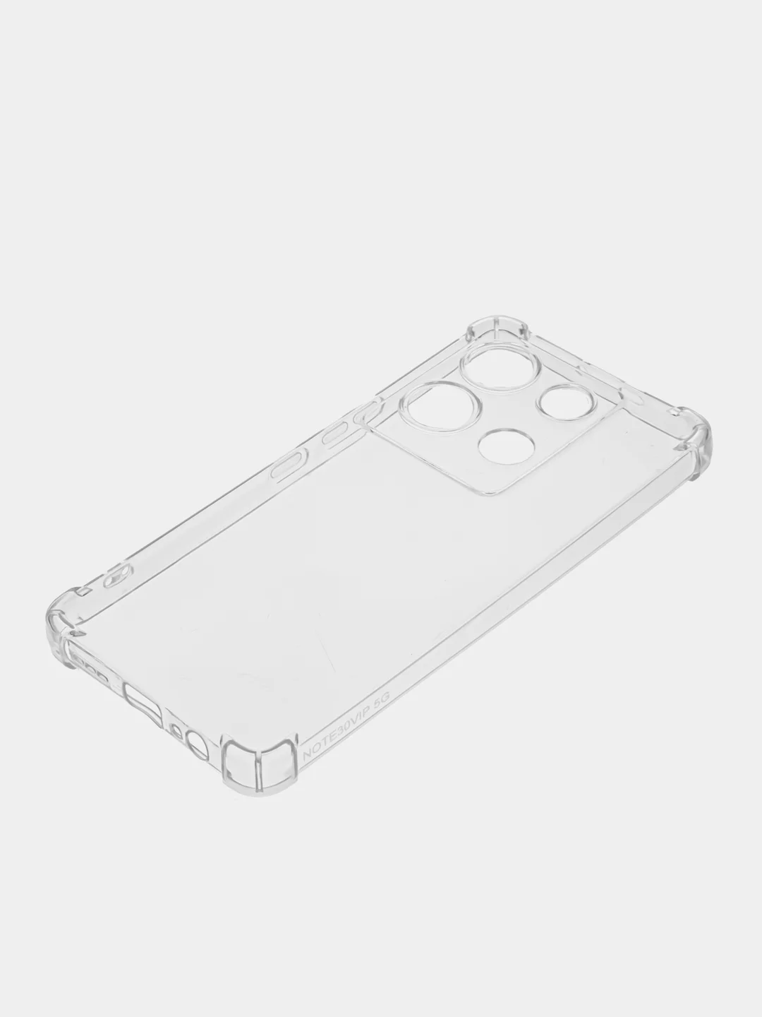 Прозрачный противоударный чехол для Infinix Note 30 VIP, силиконовый, BROSCORP, с усиленными углами