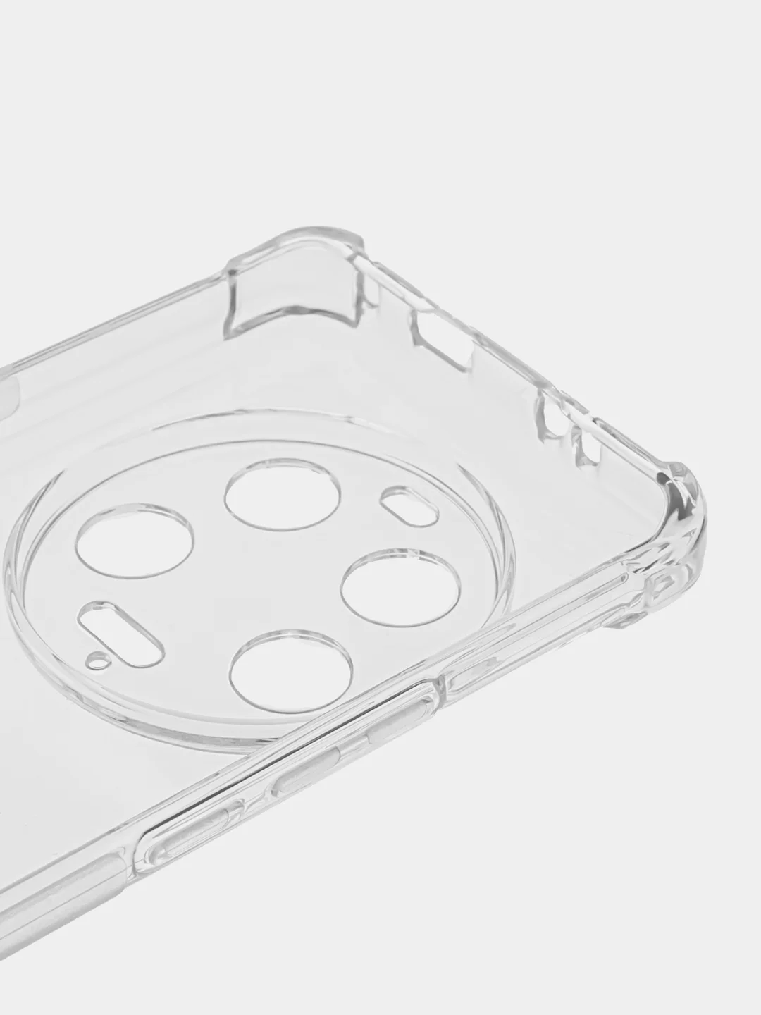 Прозрачный чехол для Xiaomi 13 Ultra противоударный силиконовый BROSCORP прозрачный, усиленные углы