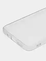 Прозрачный силиконовый чехол BROSCORP для Xiaomi Redmi 12 с защитой камер и от прилипания