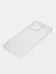 Прозрачный силиконовый чехол BROSCORP для Xiaomi Redmi 12 с защитой камер и от прилипания