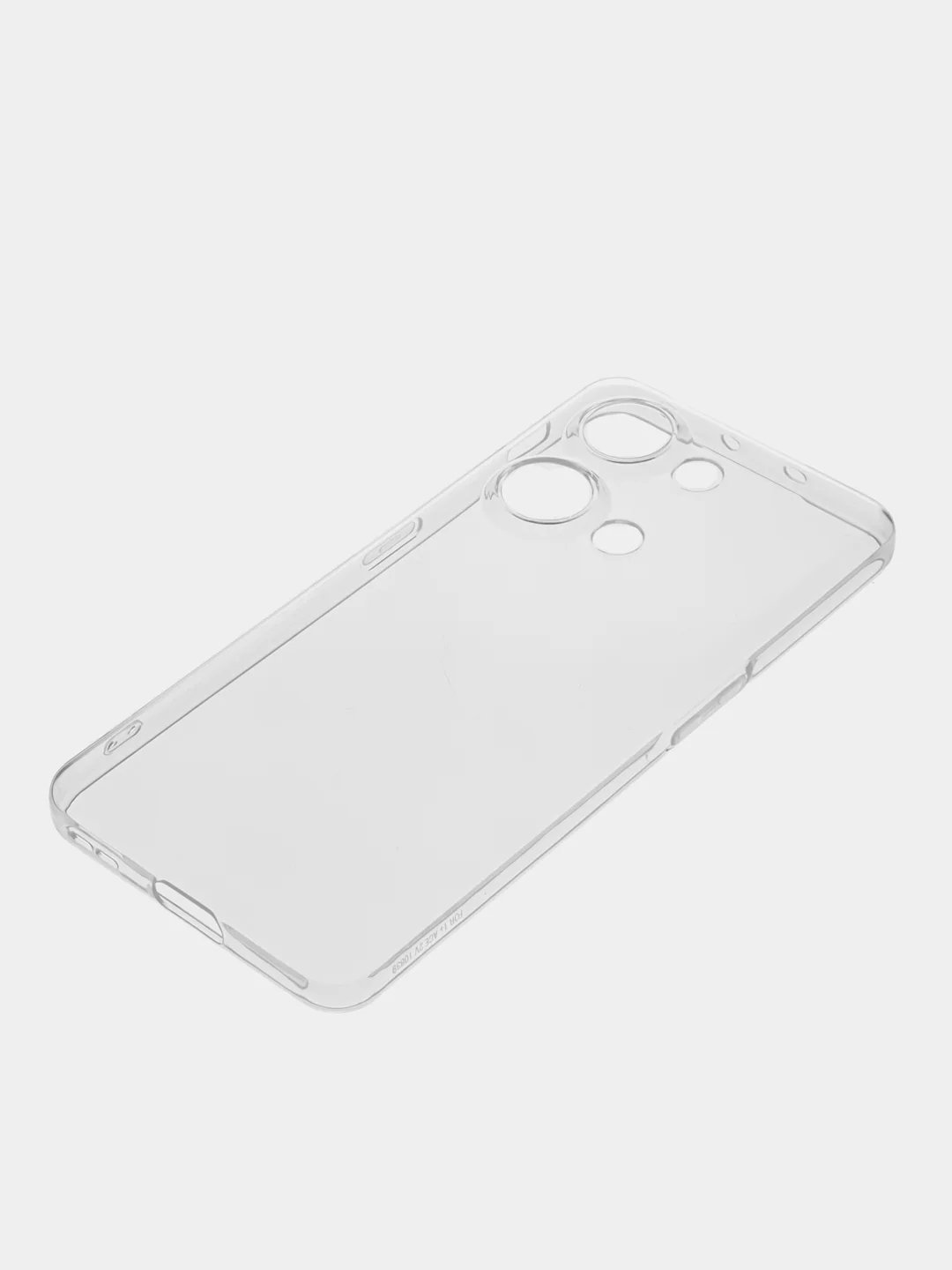 Прозрачный силиконовый чехол Broscorp для OnePlus Nord 3 с защитой камер и от прилипания