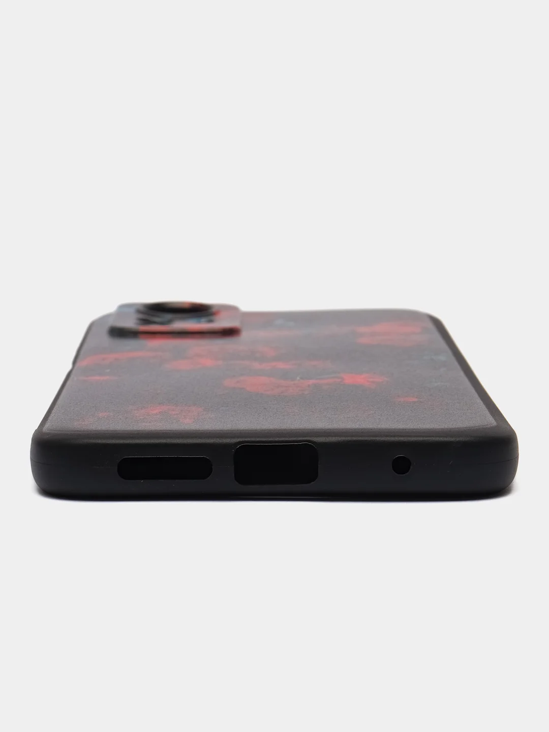 Оранжевый чехол для Xiaomi Redmi Note 12S, с принтом, с рисунком (Сяоми Редми Нот 12С)