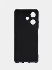Сиреневый силиконовый чехол для Infinix Hot 30, с принтом, с рисунком (Инфиникс Хот 30)