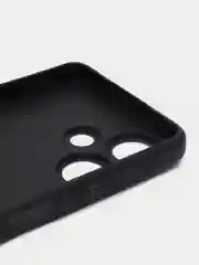 Сиреневый силиконовый чехол для Infinix Hot 30, с принтом, с рисунком (Инфиникс Хот 30)