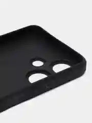 Светло-оранжевый силиконовый чехол для Infinix HOT 30i (Инфиникс Хот 30 Ай), с принтом, с рисунком