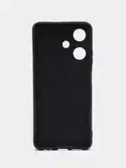 Светло-оранжевый силиконовый чехол для Infinix HOT 30i (Инфиникс Хот 30 Ай), с принтом, с рисунком