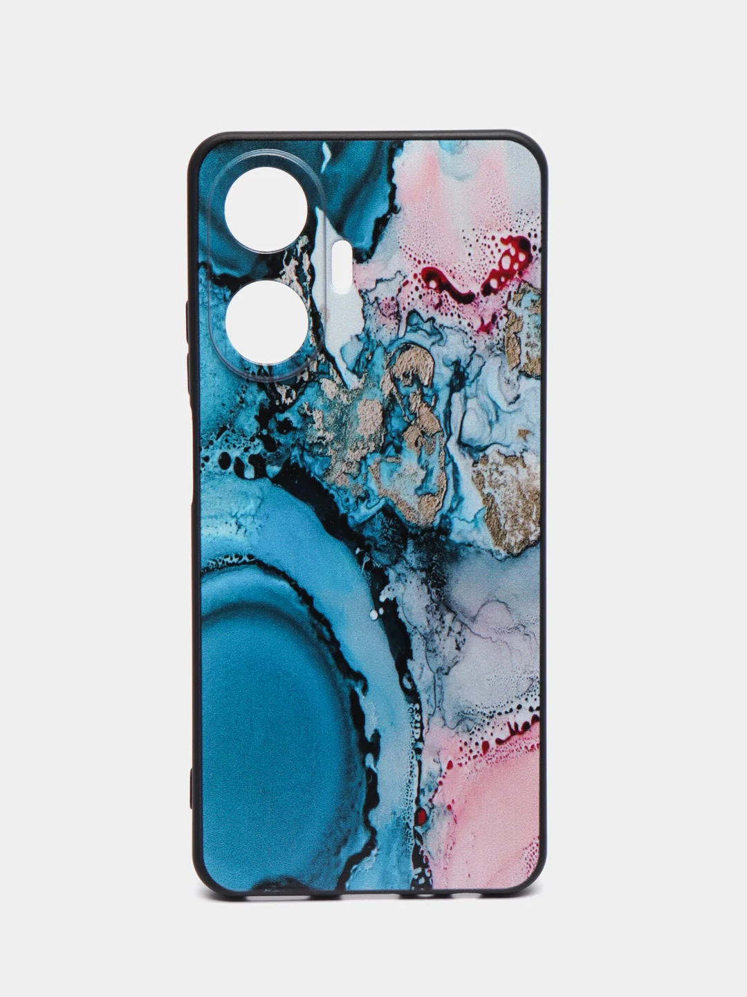 Фуксия чехол для Realme C55 (Реалми С55), с принтом, с рисунком