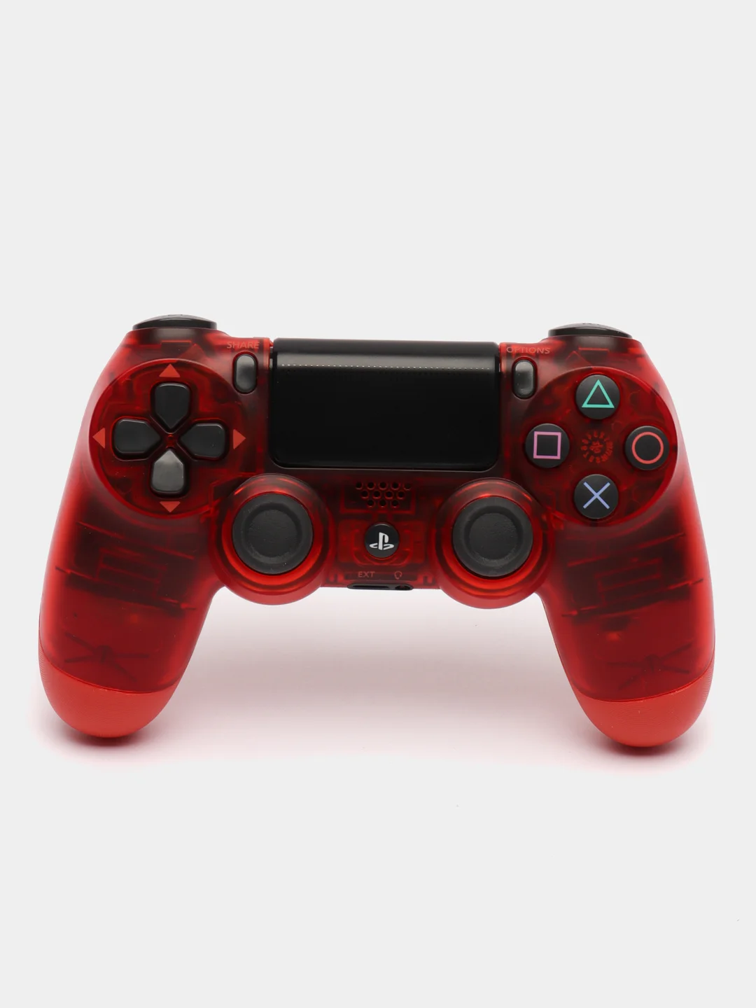 Алый джойстик PS4 DualShock, геймпад беспроводной, Bluetooth, проводной