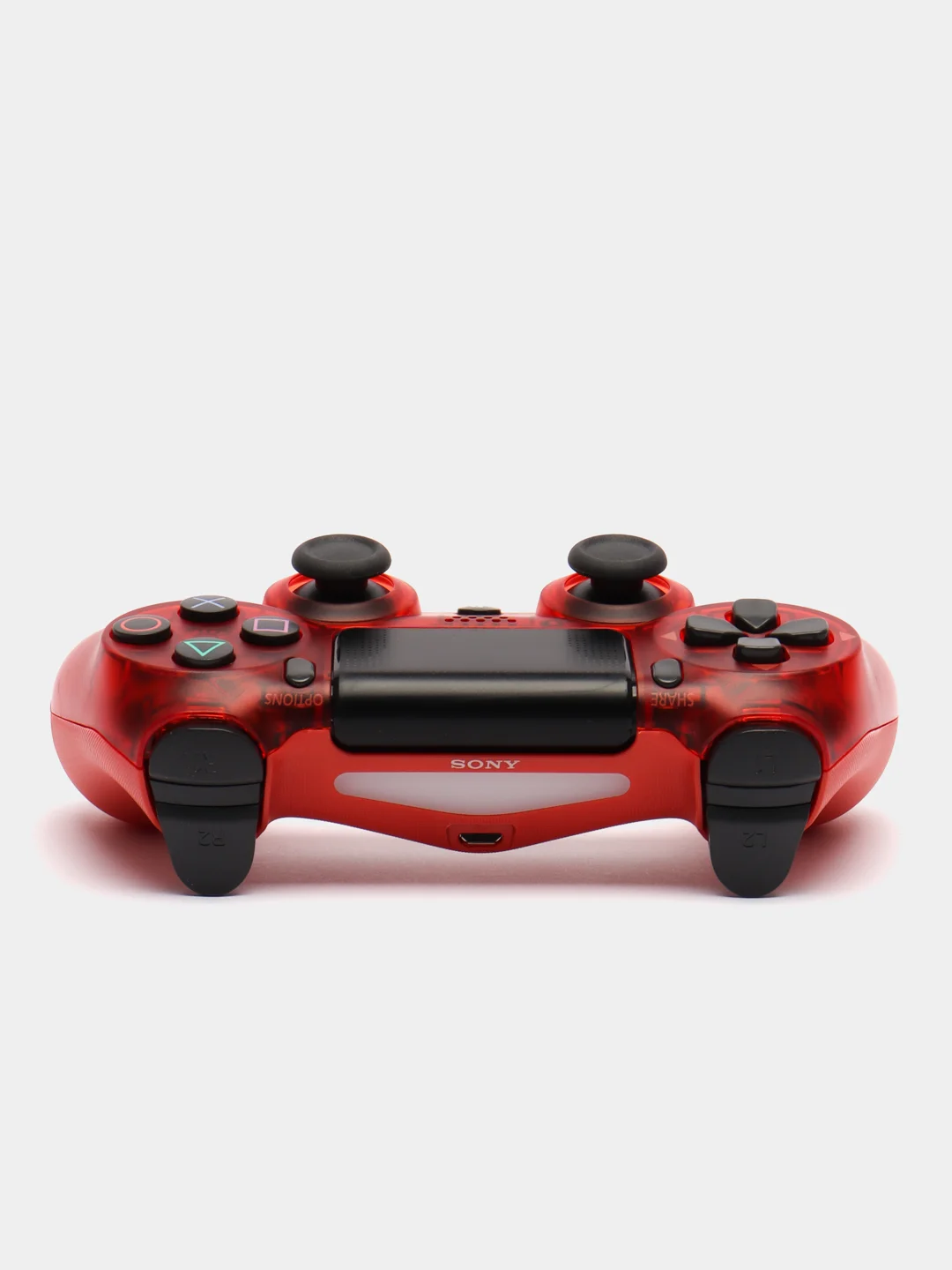 Алый джойстик PS4 DualShock, геймпад беспроводной, Bluetooth, проводной
