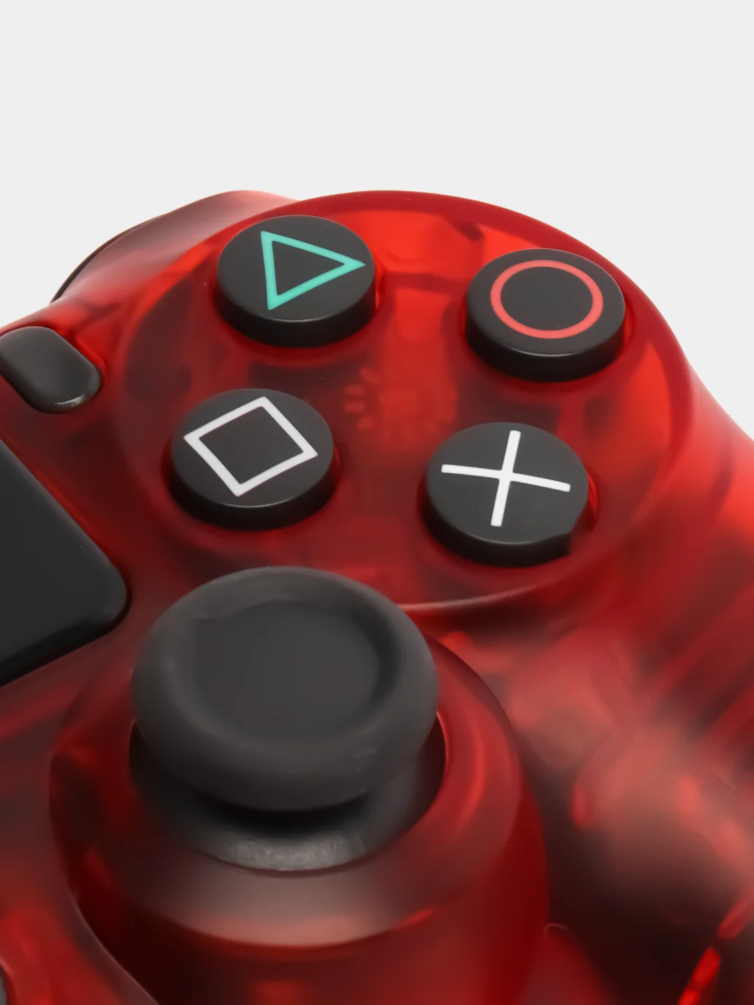 Алый джойстик PS4 DualShock, геймпад беспроводной, Bluetooth, проводной