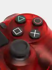 Алый джойстик PS4 DualShock, геймпад беспроводной, Bluetooth, проводной