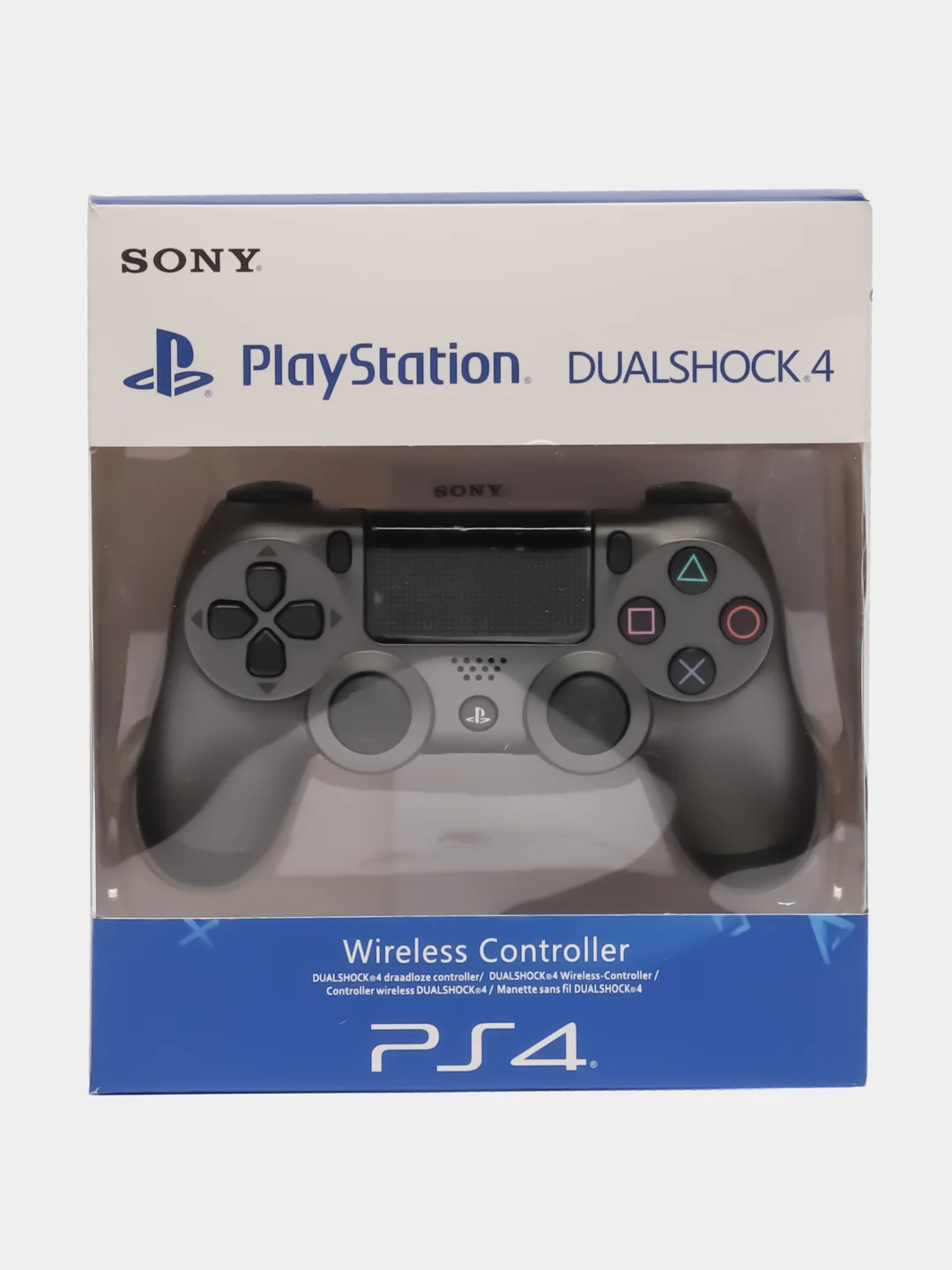 Серый джойстик PS4 DualShock, геймпад беспроводной, Bluetooth, проводной