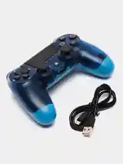 Темно-синий джойстик PS4 DualShock, геймпад беспроводной, Bluetooth, проводной