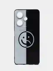 Золотистый хаки силиконовый чехол для Infinix Hot 30, с принтом, с рисунком (Инфиникс Хот 30)