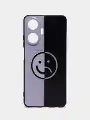 Золотистый хаки чехол для Realme C55 (Реалми С55), с принтом, с рисунком