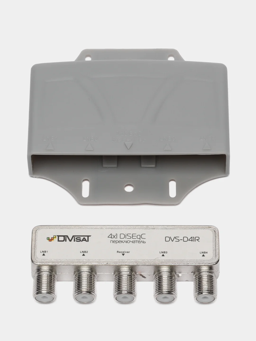 Дисек-переключатель DVS-D41R: DiSEqC 4х1, в корпусе