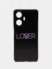 Зелёный хаки чехол для Realme C55 (Реалми С55), с принтом, с рисунком