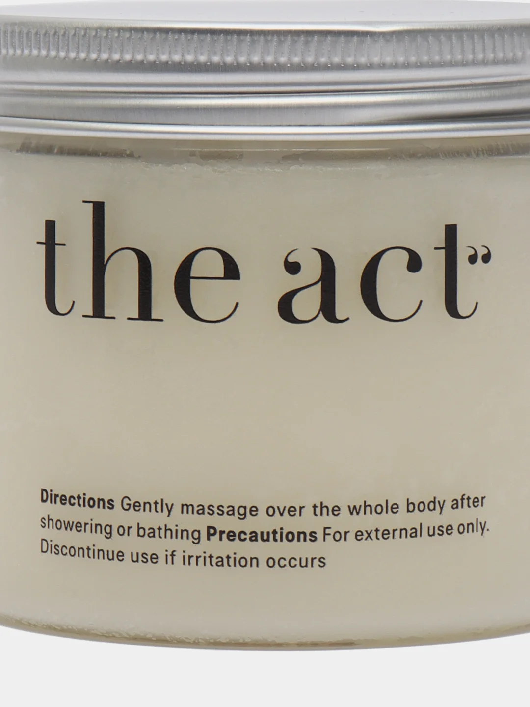 The Act твердое масло для тела, крем-баттер, с маслом кокоса, 200 мл