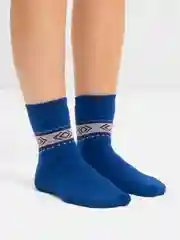 Синий женские носки