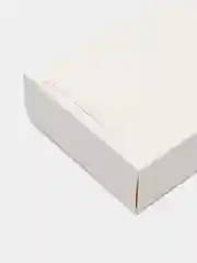 Белый подарочная картонная коробка с окошком, крафтовая коробочка, Eco, с окном для подарка