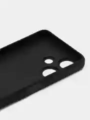 Пастельно-коралловый силиконовый чехол для Infinix HOT 30i (Инфиникс Хот 30 Ай), с принтом, с рисунком