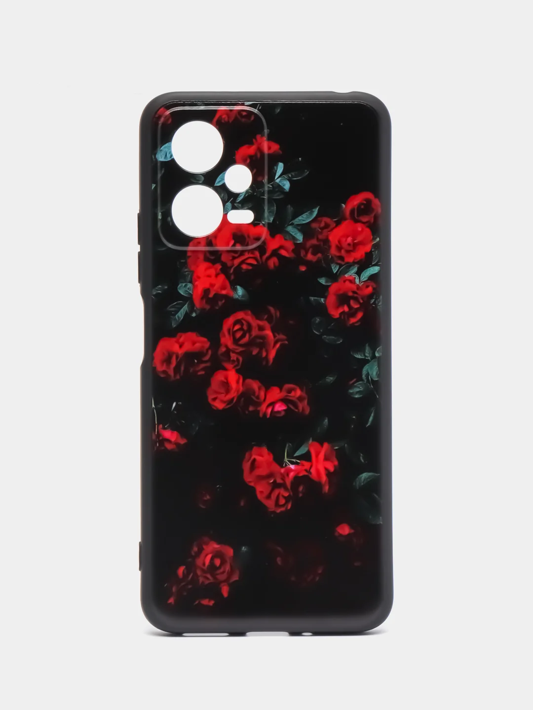 Оранжевый силиконовый чехол для Xiaomi Note 12 5G / POCO X5 5G (Сяоми Нот 12 5 Джи / Поко Х5), с принтом, с рисунком