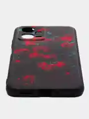 Оранжевый силиконовый чехол для Xiaomi Note 12 5G / POCO X5 5G (Сяоми Нот 12 5 Джи / Поко Х5), с принтом, с рисунком