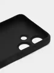 Оранжевый силиконовый чехол для Infinix HOT 30i (Инфиникс Хот 30 Ай), с принтом, с рисунком